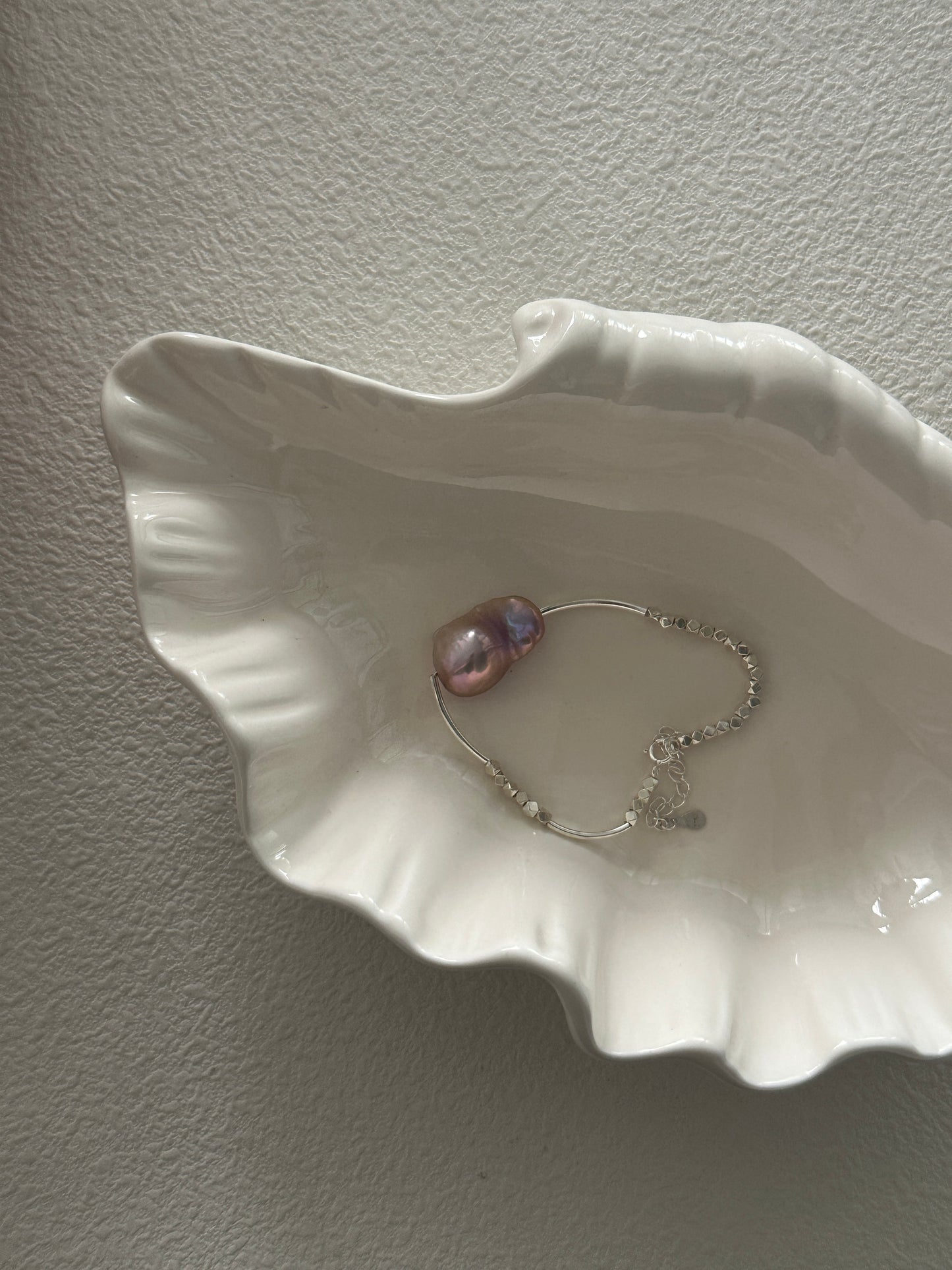 Lavender Dewdrop Bracelet