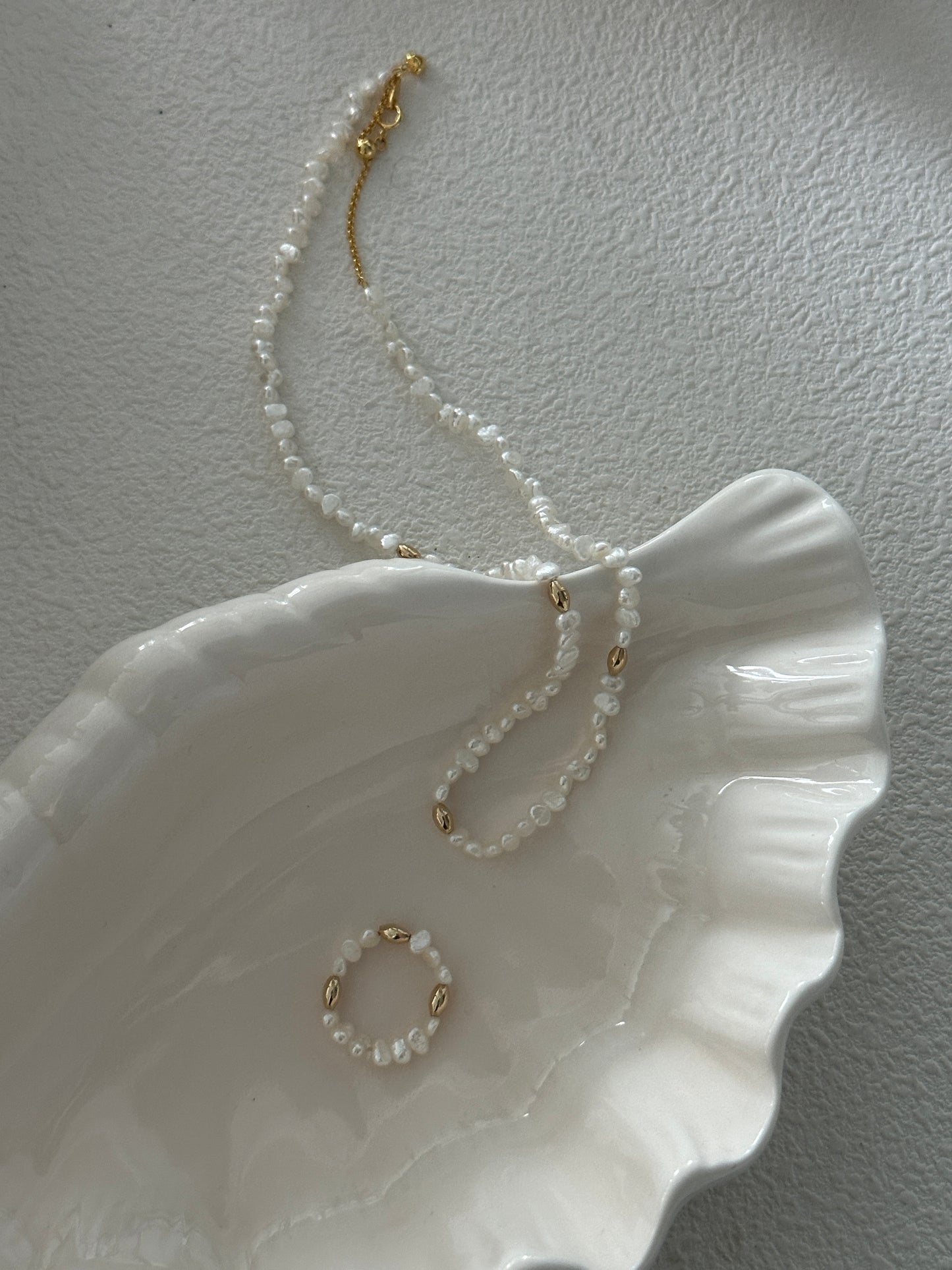 Moonlit Pearl Necklace